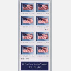 2019 USA  Forever U.S. Flag  1000 stamp